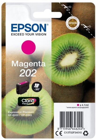 Epson T202 Blækpatron, Magenta