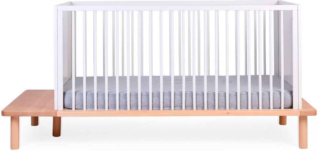 Childhome Cuna convertible en cama infantil 5 en 1 Evobed.  (1510 X810 X225 cm) Natural niño