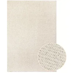 Teppich NORA | Creme | Verschiedene Größen | Bouclé Teppich