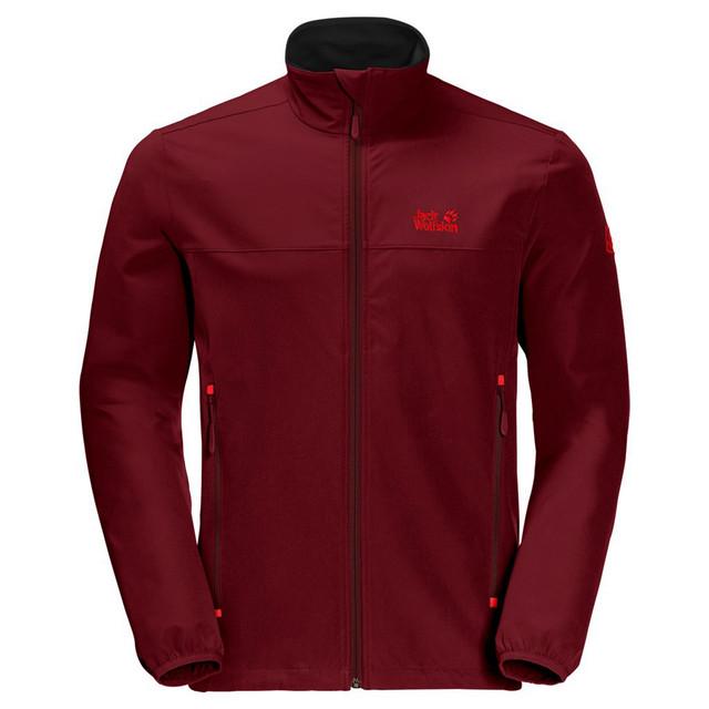 Jack Wolfskin Crestview heren rood jack