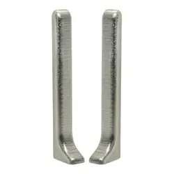 Endstück Für Sockel Progress Profile silver, Edelstahl Kantenhöhe 60 mm, TPZCTACS602