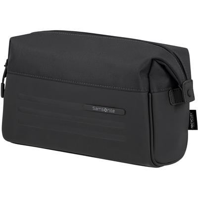 Kulturbeutel SAMSONITE "STACKD Toilet Kit, 15 cm", Gr. B/H/T: 26cm x 15cm x 11cm, schwarz, Polyester, Polyurethan, Taschen Kulturbeutel, Beauty-Bag Beautybox Schminketui Kosmetikbox