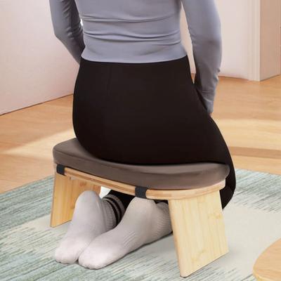 Premium Foldable Bamboo Meditation Bench & Yoga Meditation Bench Kneeling Chair Premium Foldable Bamboo Meditation Bench & Yoga Meditation Bench Kneeling Chair