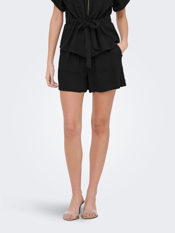 JDY Shorts "Mille" in Schwarz - L