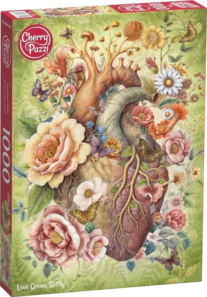 CherryPazzi Puzzel 1000 stukjes Love Grows Softly
