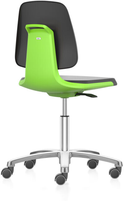Labsit sur roulettes Bimos, 450-650 mm, Supertec, coque d'assise vert (9123-SP01-3280-521)