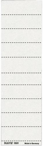 Leitz Beschriftungsschild 19010001 blanko 4zeilig weiß 100 St./Pack.