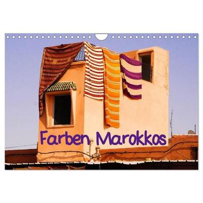 Farben Marokkos (Wandkalender 2027 DIN A4 quer), CALVENDO Monatskalender