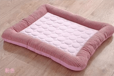 Inspire Picks Chill Nest Breathable Pet Cooling Mat For Dogs & Cats pink Cooling s 45x35cm