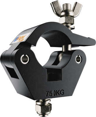 Global Truss 8123-B-OD Half Coupler Hex Schwarz