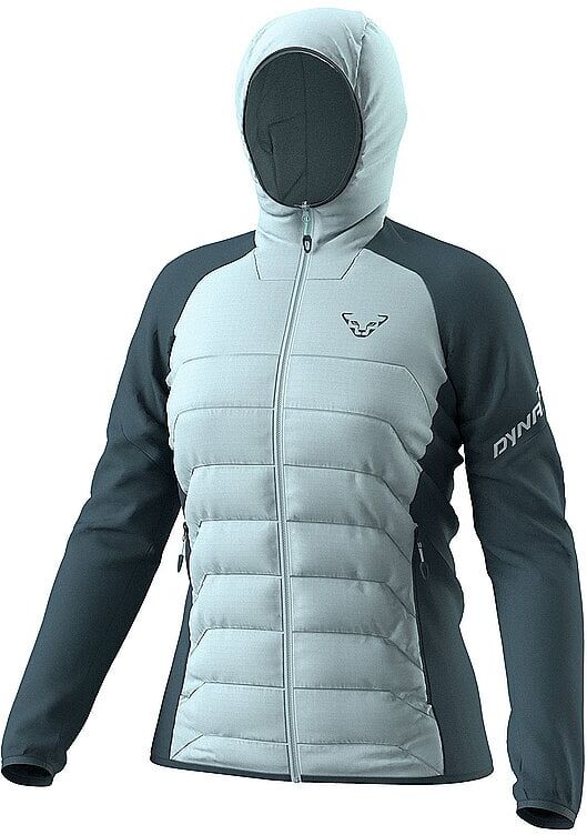 Dynafit Damen Touren Hybridjacke Radical Hoodie hellblau   L W
