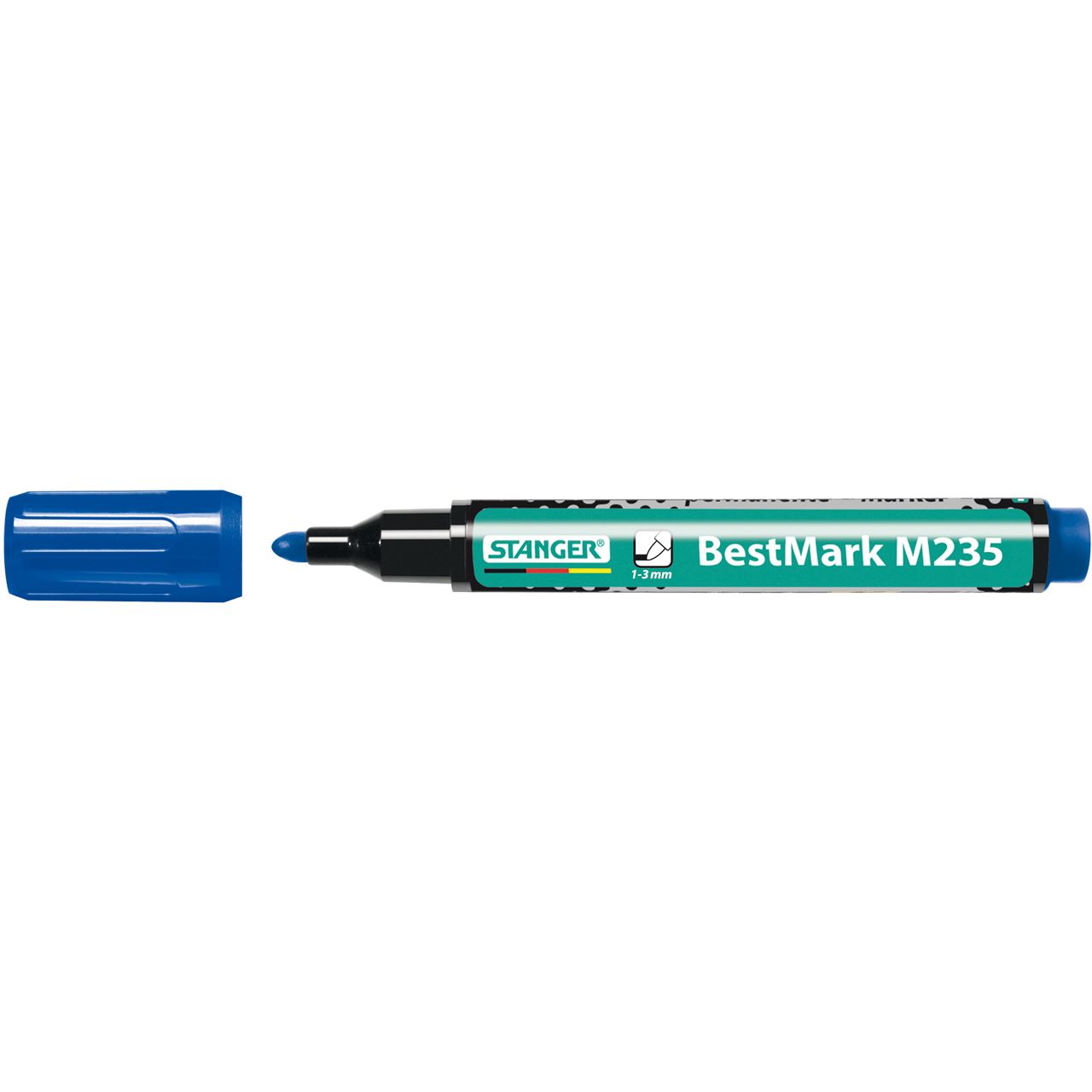 STANGER BestMark M235 Permanentmarker blau 1,0 - 3,0 mm, 1 St.
