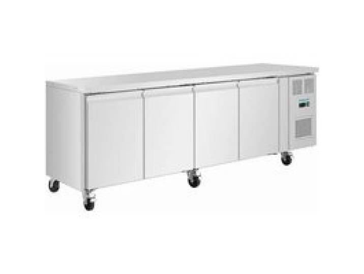 Table réfrigérée tropicalisée de préparation 511 Litres 4 portes 300W 220 V - MONO