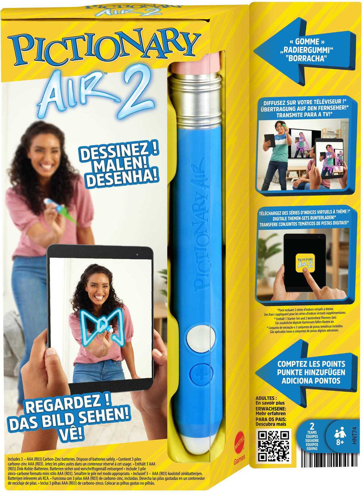 Mattel Games Pictionary Air 2 Gezelschapsspel