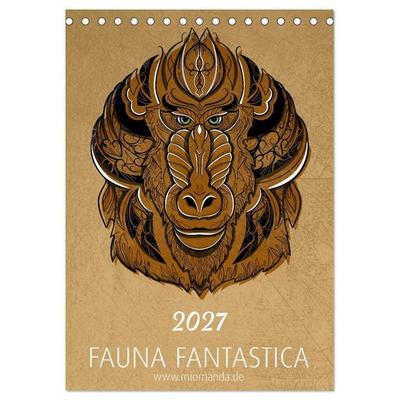 Fauna Fantastica (Tischkalender 2027 DIN A5 hoch), CALVENDO Monatskalender
