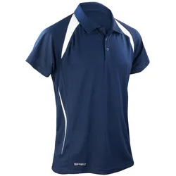 Spiro, Herren, Sportshirt, Men's Team Spirit Polo (XXL), Mehrfarbig, XXL