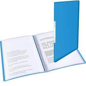 Esselte Sichtbuch 623990, Vivida, aus PP, A4, mit 20 Hüllen, blau