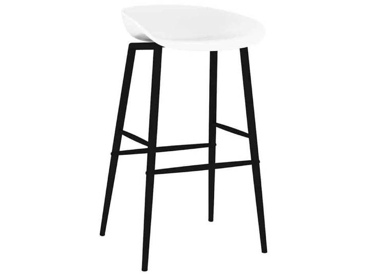 Promo printemps®Chaises de bar - Sièges cuisine/Tabourets Hauts JILL'S 48x46x85 cm - (Set de 2) 2personnes blanc 634642CC