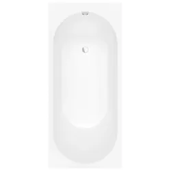 Villeroy & Boch Oberon 2.0 Solo rechteckige Badewanne, Einbau, 1800x800x495mm, UBQ181OBR2DV-01, Farbe: weiß-alpin