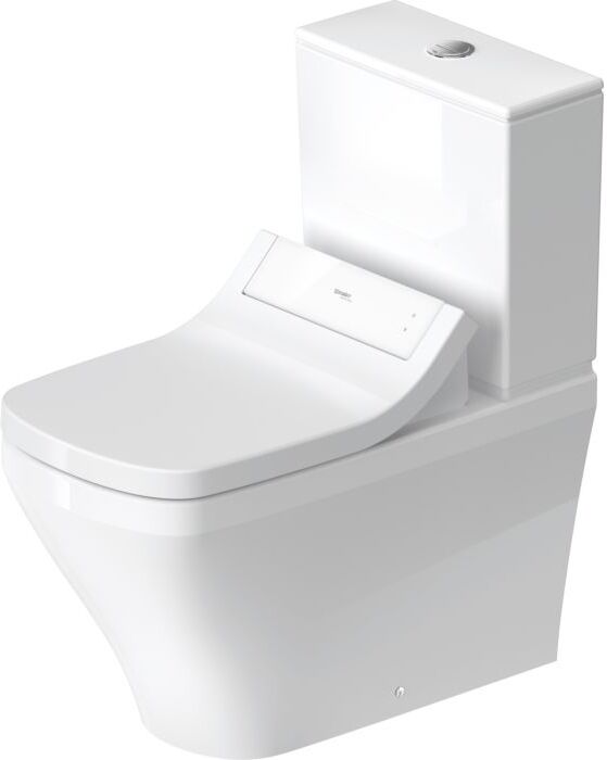 Duravit DuraStyle Stand-Tiefspül-WC 2156592000 37x70cm, 4,5 l, mit Befestigung, für Kombination, weiß Hygiene Glaze