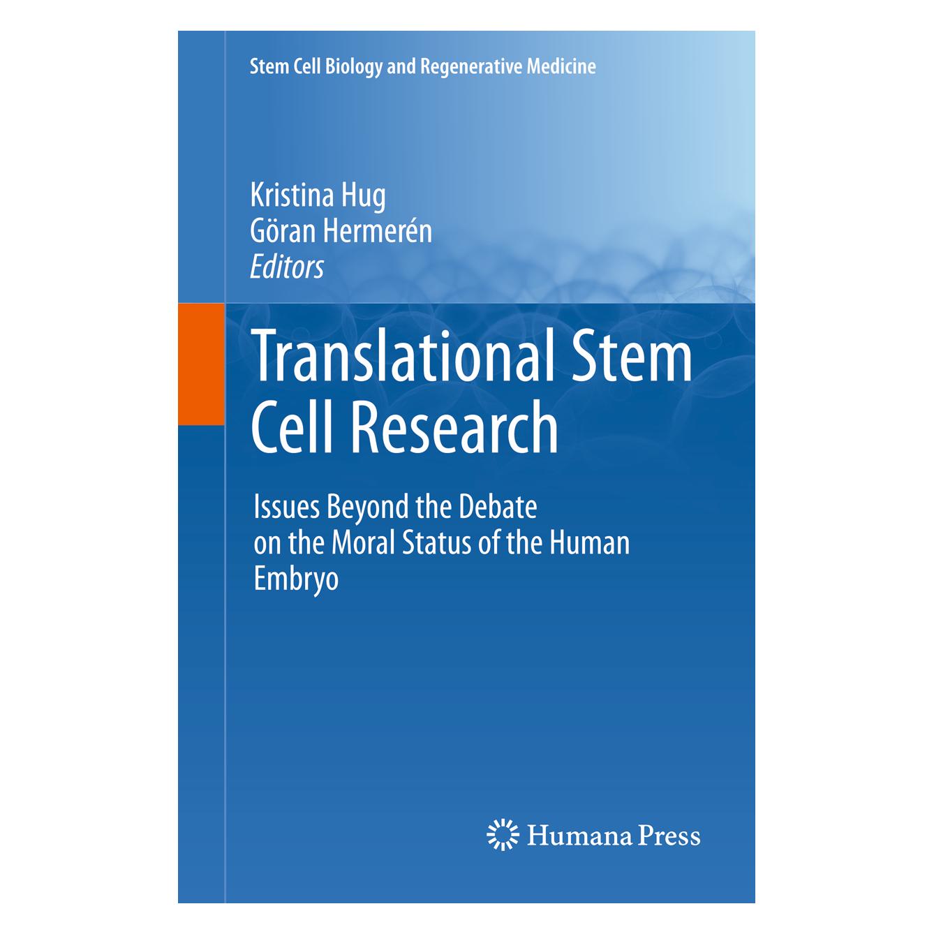 Springer Translational Stem Cell Research (Englisch, Softcover, Göran Hermerén, Kristina Hug) (55513783)
