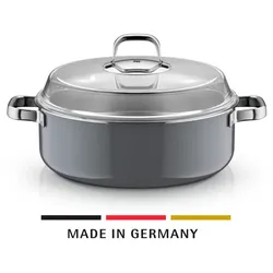 WMF Schmortopf Fusiontec Mineral Pro Edelstahl Grau