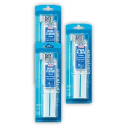 3x Klebstoff LIQUI MOLY 6183 Epoxykleber Kartusche Heißkleber 25 ml
