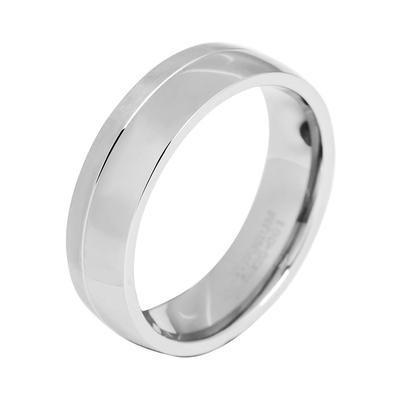 Partnerring AKZENT "Endless Happiness, silberfarbig, langlebig" Gr. 62, silber (silberfarbig), Fingerringe, Herren, 62, Titan