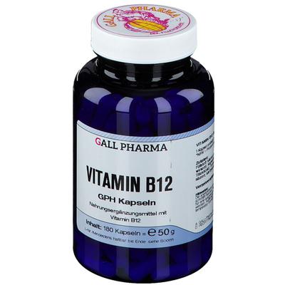 Vitamin B12 GPH 3 µg Kapseln 180 St
