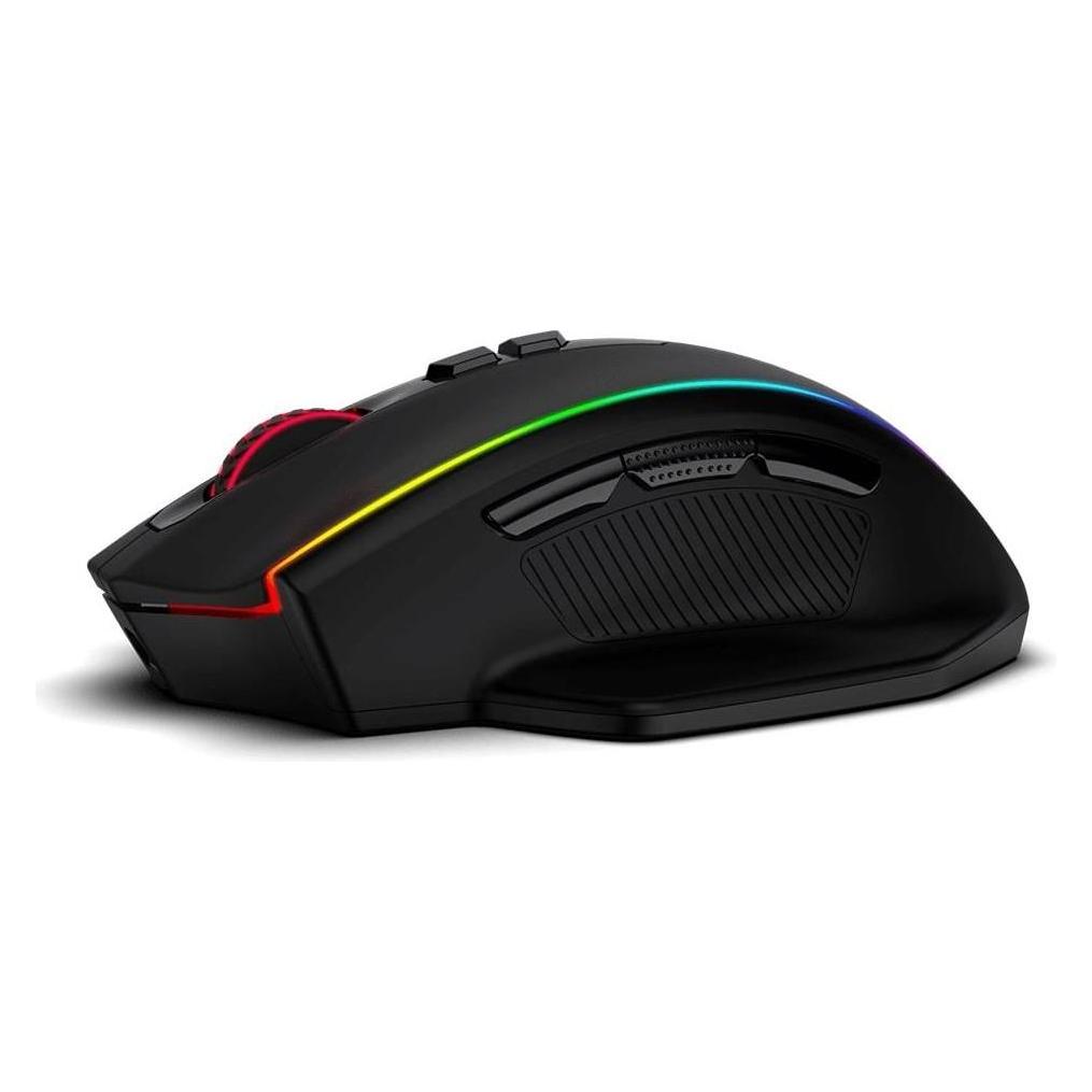 Redragon Vampire Elite Wireless and Wired Gaming Mouse Black RGB Lighting (Kabelgebunden, Kabellos) (61276141)