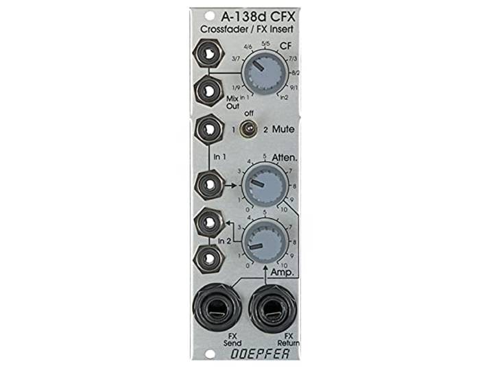 Doepfer A-138D Crossfader/FX Insert - Mixer modular synthesizer
