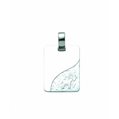 Sternzeichenanhänger ADELIA´S "Sternzeichen Anhänger Widder 925 Silber", silber, Schmuckanhänger, Damen, Widder, Silber 925 (Sterlingsilber), Silberanhänger Widder