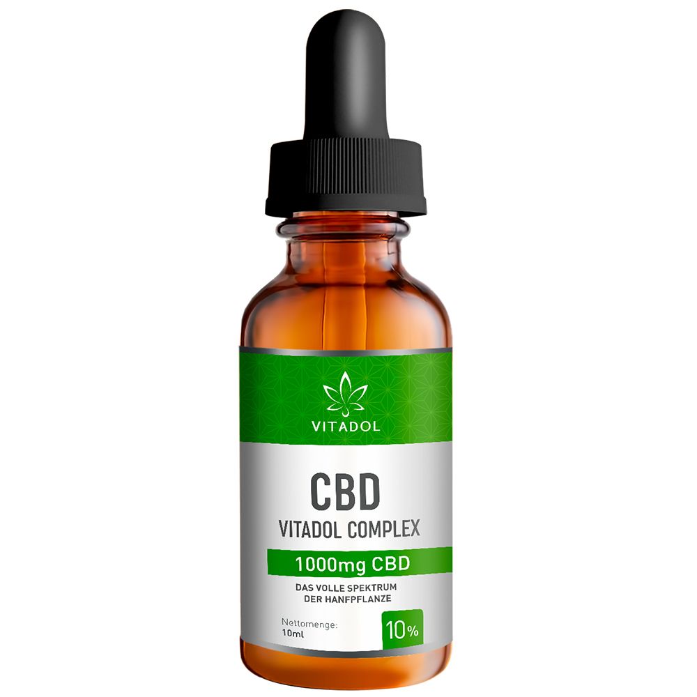 Vitadol Complex 10% CBD Mundöl 10 ml Öl