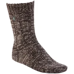 BIRKENSTOCK Herren Socken - Strumpf, Cotton Twist, Baumwoll-Moulinégarn Braun / 39-41