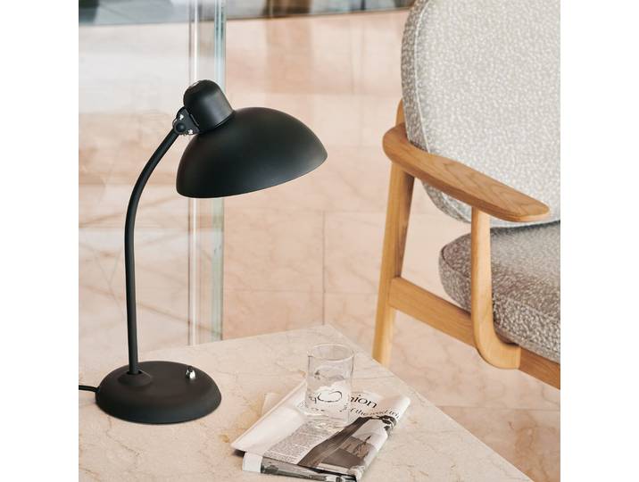 KAISER idell™ 6556-T Tischleuchte Matt Schwarz - Fritz Hansen Kaiser Idell 6556-T - Wohnzimmer - Design - Metall - Einflammig