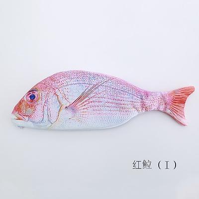 Simulation fischförmiges Federmäppchen, wasserdichtes Federmäppchen, Fisch-Geldbörse, neuartiges Federmäppchen, interessantes Federmäppchen, langlebig, Schreibwaren-Tasche, Geschenk, Jungen, Mädchen,
