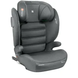 Kikkaboo Kindersitz i-Track i-Size (100 - 150 cm) Gruppe 2/3 Isofix verstellbar dunkelgrau