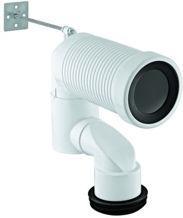 Grohe Bau Keramik WC-Ablaufbogen 39551000 20-25 cm, vertikal, einstellbar