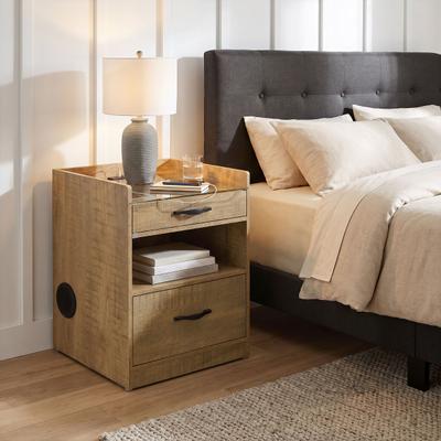 Coaster Furda 2-drawer LED Nightstand Bedside Table with Speaker