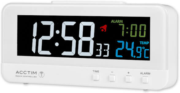 Acctim Rialto White Clock