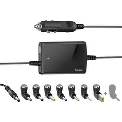 hama 00200008 Universal-Kfz-Notebook-Netzteil Slim & Light, 15-19V/70W