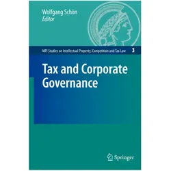 Tax and Corporate Governance, Fachbücher