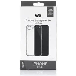 We-Vibe WE Coque de protection TPU APPLE IPHONE 16E Transparent (Apple iPhone 16e, Apple iPhone 17e), Smartphone Hülle, Transparent