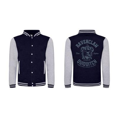 Harry Potter Ravenclaw Quidditch Marineblaue Jacke L