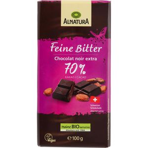Alnatura Tafelschokolade Feine Bitter, BIO, 70% Kakaogehalt, 100 g