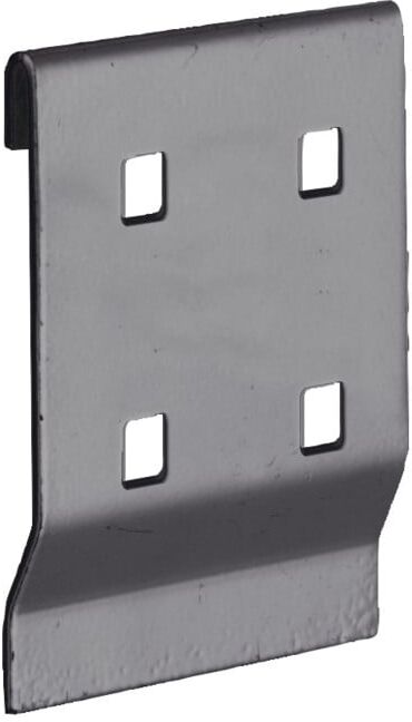 Kappes RasterPlan Adapter für Lochplatten-Werkzeughalter an Schlitzplatte, anthrazitgrau, 4262.00.0408)