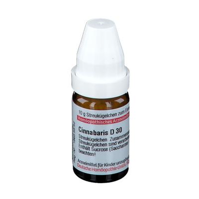 Cinnabaris D 30 Globuli 10 g