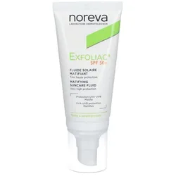 Noreva Exfoliac mattierender Sonnenschutz LSF50+
