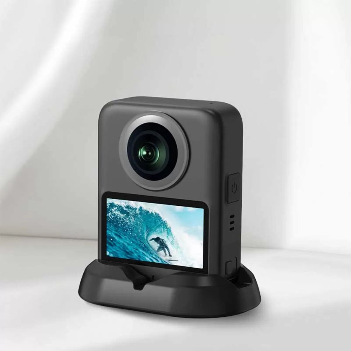 INF Base en silicone antidérapante pour appareil photo - Support de bureau anti-rayures, compatible avec DJI Osmo 360