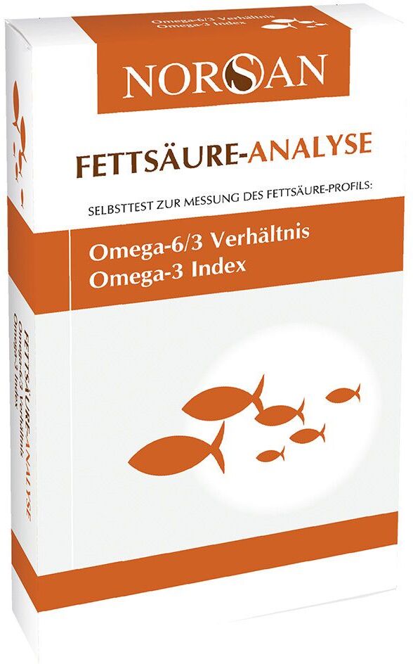 Norsan Fettsäure-Analyse Selbsttest 1 St Test